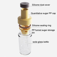 Load image into Gallery viewer, Quantitative Sugar Control Bottle Sugar Jar Dust-proof Sealed Seasoning Bottle With Lid, White, Green, Orange, Yellow