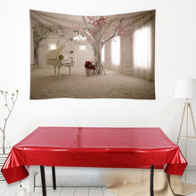 Load image into Gallery viewer, Birthday Party Foil Laser Tablecloth Wedding Decoration Supplies, Foil Laser  Pink, Foil Laser Red, Foil Laser Light Blue, Foil Laser Rose Gold, Foil Laser Gold, Foil Laser Dark Blu, Foil Laser Purple, Foil Laser Silver, Foil Laser Rose Red