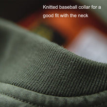 Load image into Gallery viewer, W2007119 Retro Bomber Jacket Autumn and Winter Casual Baseball Uniform, M, XL, 2XL, 3XL