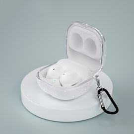 Bluetooth Earphone TPU Flash Powder Protective Case For Samsung Galaxy Buds2/Pro/Live