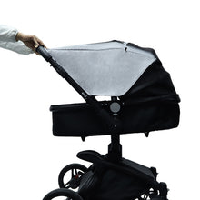Load image into Gallery viewer, Universal Baby Stroller Accessories Sun Shade Cover With Visible Sunroof, Gray, Pink, Black