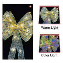 Load image into Gallery viewer, Christmas LED Lights Bronzing Double Ribbon String Lights, 1m, 2m, 4m, 5m, 10m, 20m
