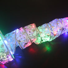Load image into Gallery viewer, Christmas LED Lights Bronzing Double Ribbon String Lights, 1m, 2m, 4m, 5m, 10m, 20m
