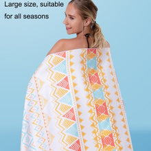 Load image into Gallery viewer, Printed Solid Color Beach Vacation Swimming Bath Towel Beach Towel
