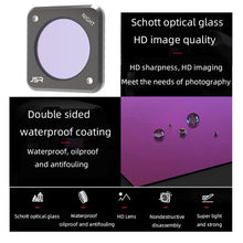 Load image into Gallery viewer, JUNESTAR Action Camera Filters For DJI Action 2,Style:, ND4, ND8, ND16, ND32, ND64, ND1000, ND8PL, Macro 10X, Night, CS-3IN1, CS-4in1, CS-4in1 (NDPL), CS-6IN1, CS-8in1