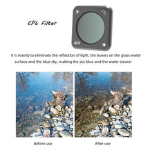 Load image into Gallery viewer, JUNESTAR Action Camera Filters For DJI Action 2,Style:, ND4, ND8, ND16, ND32, ND64, ND1000, ND8PL, Macro 10X, Night, CS-3IN1, CS-4in1, CS-4in1 (NDPL), CS-6IN1, CS-8in1