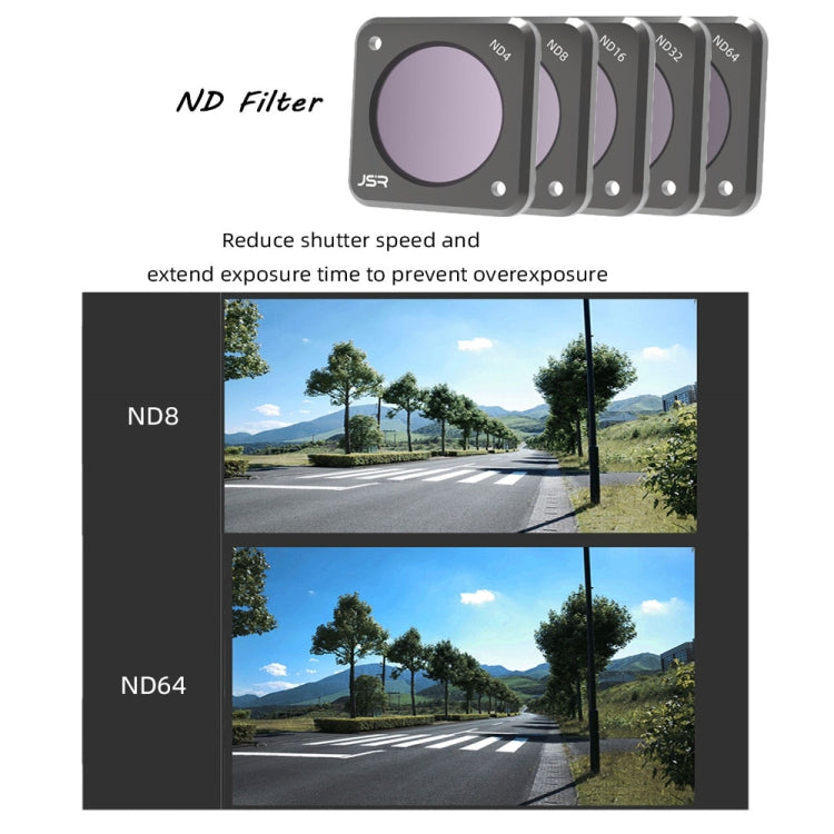 JUNESTAR Action Camera Filters For DJI Action 2,Style:, ND4, ND8, ND16, ND32, ND64, ND1000, ND8PL, Macro 10X, Night, CS-3IN1, CS-4in1, CS-4in1 (NDPL), CS-6IN1, CS-8in1