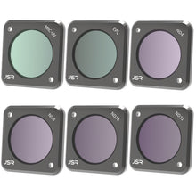 Load image into Gallery viewer, JUNESTAR Action Camera Filters For DJI Action 2,Style:, MCUV, CPL, ND4, ND8, ND16, ND32, ND64, ND1000, ND8PL, ND16PL, ND32PL, ND64PL, Macro 10X, Night, Star, CS-3IN1, CS-4in1, CS-4in1 (NDPL), CS-6IN1, CS-8in1