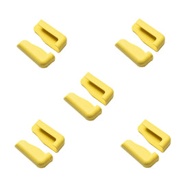 5 Pairs Car Mobile Phone Bracket Dashboard Navigation Paste Adjustable Bracket, 5 Pairs White, 5 Pairs Yellow, 5 Pairs Pink, 5 Pairs Navy