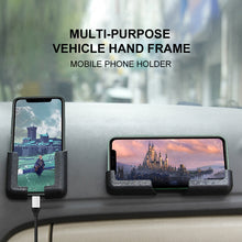 Load image into Gallery viewer, 5 Pairs Car Mobile Phone Bracket Dashboard Navigation Paste Adjustable Bracket, 5 Pairs White, 5 Pairs Yellow, 5 Pairs Pink, 5 Pairs Navy
