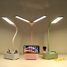Load image into Gallery viewer, TD6 Student Mobile Phone Holder Pen Holder Eye Protection USB Desk Lamp