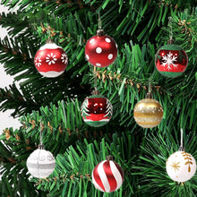 Load image into Gallery viewer, 6pcs/pack 6cm Painted Christmas Ball Decoration Props