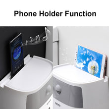 Load image into Gallery viewer, ECOCO E1804 Toilet Multifunctional Double-layers Tissue Rack, White+Gray, White+Black, Pink+Pink, Blue+Blue