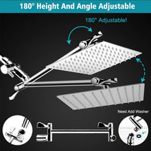 Load image into Gallery viewer, Pressurized Water-Saving Top Spray Handheld Dual Shower Set, Dual Shower Set