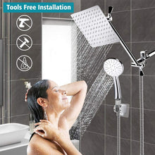 Load image into Gallery viewer, Pressurized Water-Saving Top Spray Handheld Dual Shower Set, Dual Shower Set