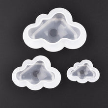 Load image into Gallery viewer, 2 PCS Cloud DIY Mirror Silicone Mold, Specification: Large, Small, Medium, Large