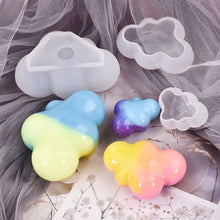Load image into Gallery viewer, 2 PCS Cloud DIY Mirror Silicone Mold, Specification: Large, Small, Medium, Large