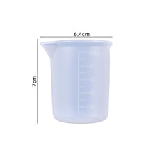 Load image into Gallery viewer, 10 PCS Crystal Epoxy Silicone With Scale 100ml Measuring Cup, 10 PCS 100ml