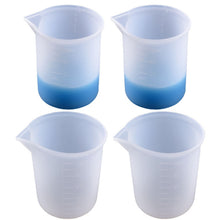 Load image into Gallery viewer, 10 PCS Crystal Epoxy Silicone With Scale 100ml Measuring Cup, 10 PCS 100ml