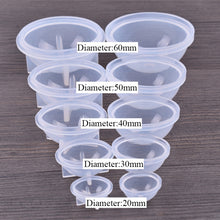Load image into Gallery viewer, Crystal Epoxy Ball Silicone Mould DIY Handmade Jewelry Sphere Making Mould, 20 PCS 20mm, 20 PCS 30mm, 10 PCS 40mm, 4 PCS 50mm, 4 PCS  60mm