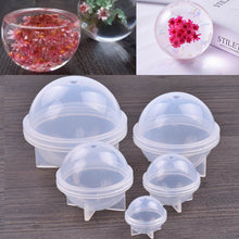 Load image into Gallery viewer, Crystal Epoxy Ball Silicone Mould DIY Handmade Jewelry Sphere Making Mould, 20 PCS 20mm, 20 PCS 30mm, 10 PCS 40mm, 4 PCS 50mm, 4 PCS  60mm