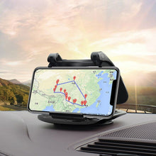 Load image into Gallery viewer, MM002 Car Dashboard Mobile Phone Holder Car Silicone Rotary Navigation Mobile Phone Holder, MM002