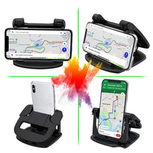 Load image into Gallery viewer, MM002 Car Dashboard Mobile Phone Holder Car Silicone Rotary Navigation Mobile Phone Holder, MM002