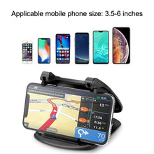 Load image into Gallery viewer, MM002 Car Dashboard Mobile Phone Holder Car Silicone Rotary Navigation Mobile Phone Holder, MM002
