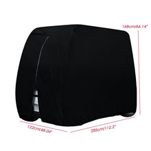 Load image into Gallery viewer, 210D Oxford Cloth Golf Cart Cover Scooter Kart Dust Cover, 242 x 122 x 168 cm, 275 x 122 x 168 cm, 285 x 122 x 168cm