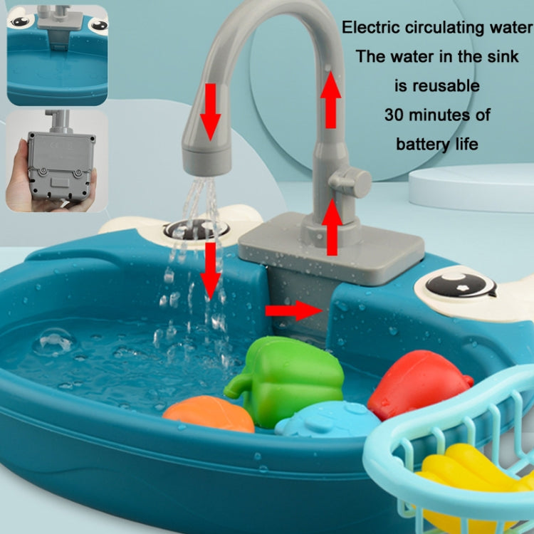 Children Kitchen Toys Electric Circulating Water Dishwasher