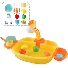 Load image into Gallery viewer, Children Kitchen Toys Electric Circulating Water Dishwasher