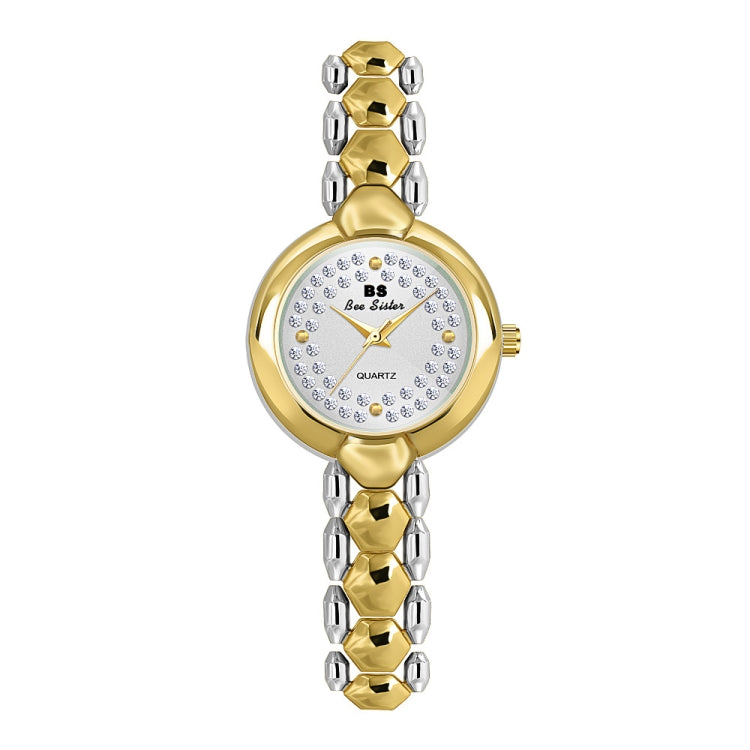 BS Bee Sister FA1691  Ladies Diamond Watch Jewelry Chain Watch