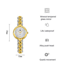 Load image into Gallery viewer, BS Bee Sister FA1691  Ladies Diamond Watch Jewelry Chain Watch