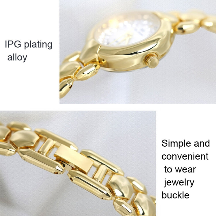 BS Bee Sister FA1691  Ladies Diamond Watch Jewelry Chain Watch