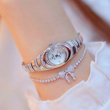 Load image into Gallery viewer, BS Bee Sister  FA1540  Ladies Oval Small Chain Watch with Diamonds