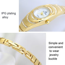 Load image into Gallery viewer, BS Bee Sister  FA1540  Ladies Oval Small Chain Watch with Diamonds