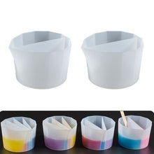 Load image into Gallery viewer, 2 PCS DIY Crystal Epoxy Color Separation Cup Silicone Toning Cup, Style:, 2 PCS 2 Grid, 2 PCS 3 Grid, 2 PCS 4 Grid, 2 PCS 5 Grid