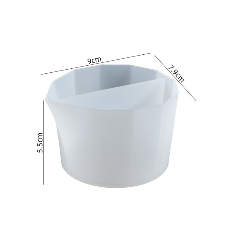 2 PCS DIY Crystal Epoxy Color Separation Cup Silicone Toning Cup, Style:, 2 PCS 2 Grid, 2 PCS 3 Grid, 2 PCS 4 Grid, 2 PCS 5 Grid