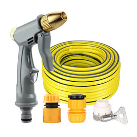 High Pressure Household Car Washer Telescopic Cleaning Spray, Style:, H1 Short+3 Connectors, H1 Short+3 Connectors+5m Tube, H1 Short+3 Connectors+10m Tube, H1 Short+3 Connectors+15m Tube, H1 Short+3 Connectors+20m Tube, H1 Short+3 Connectors+30m Tube
