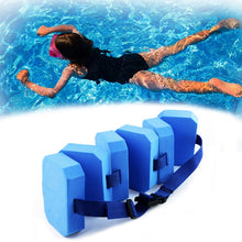 Load image into Gallery viewer, EVA Training Pool Foam Belt Adjustable Back Floating Foam Swimming Floating Waistband