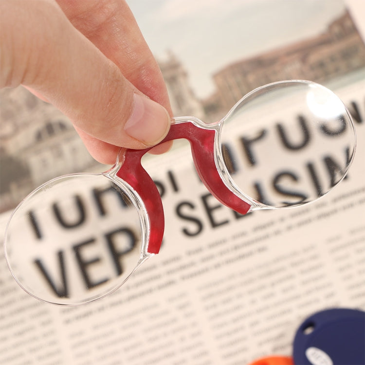 Clip-nose Reading Glasses Portable Reading Mirror No Mirror Leg Glasses