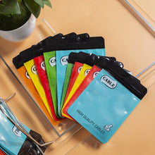 Load image into Gallery viewer, 100 PCS Thumb Type Data Cable Packaging Bag Thickened Plastic Ziplock Bag