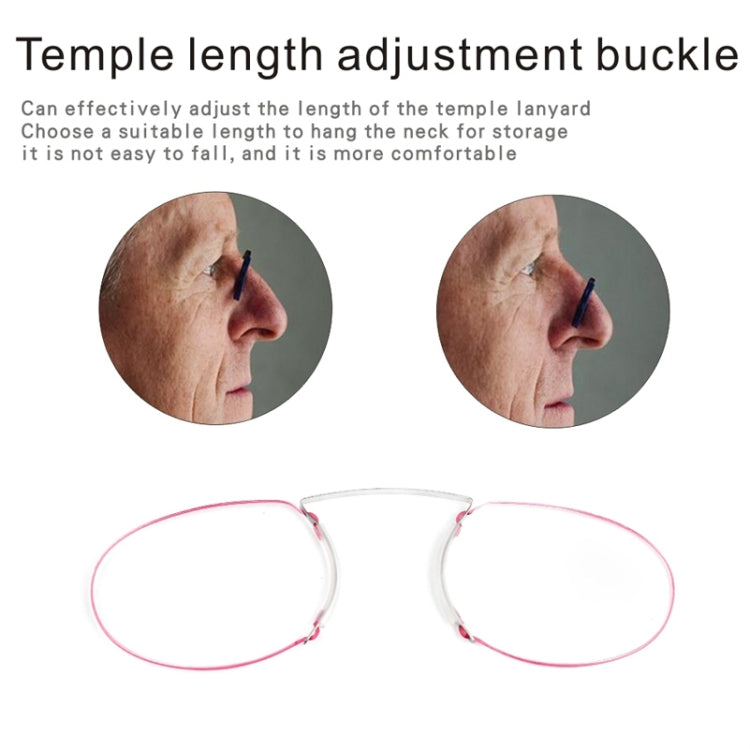 Pince-nez Reading Glasses Frameless Magnifying Glasses