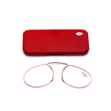 Load image into Gallery viewer, Pince-nez Reading Glasses Frameless Magnifying Glasses