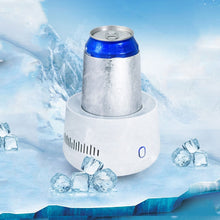 Load image into Gallery viewer, Car Mini Refrigerator Portable Household Freezer Refrigeration Cup, White