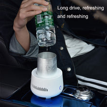 Load image into Gallery viewer, Car Mini Refrigerator Portable Household Freezer Refrigeration Cup, White