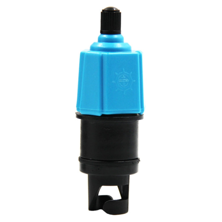 For Paddle Kayak Surfboard Valve Adapter Car Pump Conversion Head, Orange, Blue