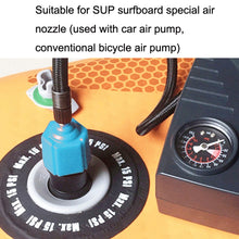 Load image into Gallery viewer, For Paddle Kayak Surfboard Valve Adapter Car Pump Conversion Head, Orange, Blue