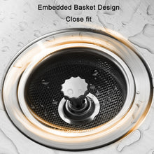 Load image into Gallery viewer, Anti-clogging Stainless Steel Filter For Kitchen Sink Sewer, Random Handle Style Delivery, Dense Net Filter