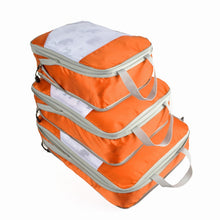 Load image into Gallery viewer, 3 PCS/Set Travel Waterproof Compression Clothes Storage Bag, Orange With Net, Nevy With Net, Pink With Net, Red With Net, Green With Net, Gray With Net, Black With Net, Gray Without Net, Black Without Net, Red Without Net, Blue Without Net             ...